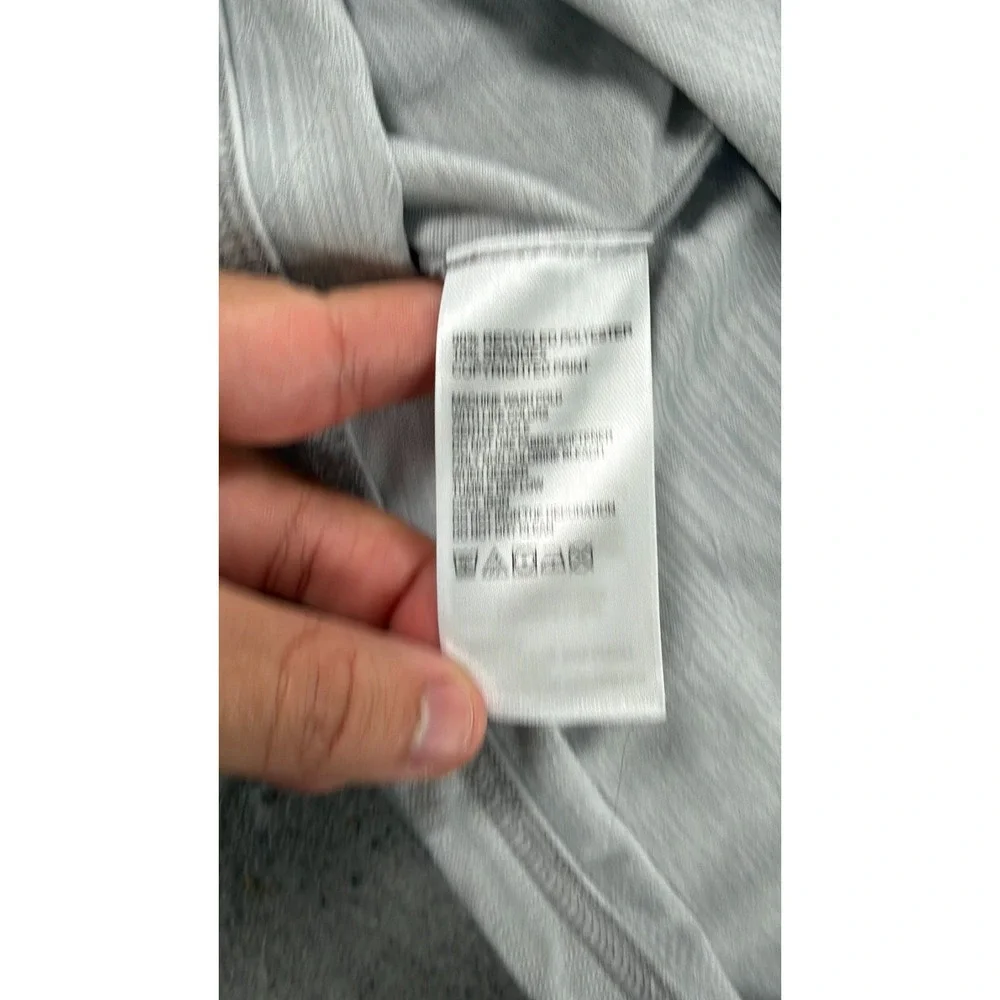 Tommy Bahama IslandZone Sweatshirt Men Large Gray 1/4 Zip Floral AOP Performance